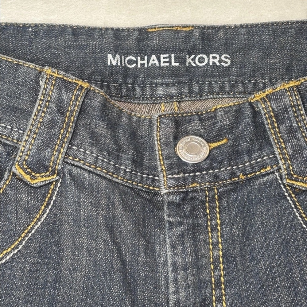 Michael Kors Dark Blue Women’s Jeans Flare Jeans Size 10 - Picture 5 of 7